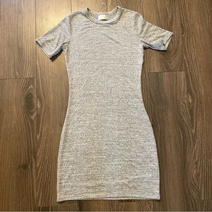 Wilfred Aritzia Salt and Pepper Body Con